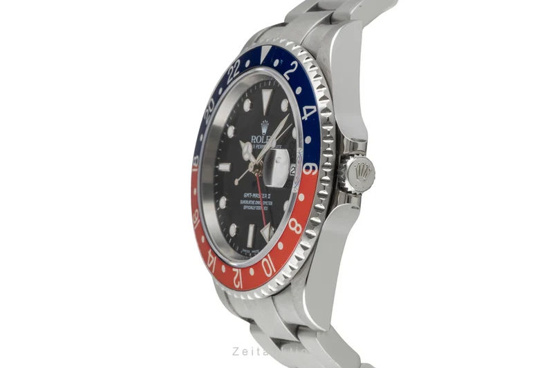 Rolex GMT-Master II steel automatic men's watch 16710 [2603234]