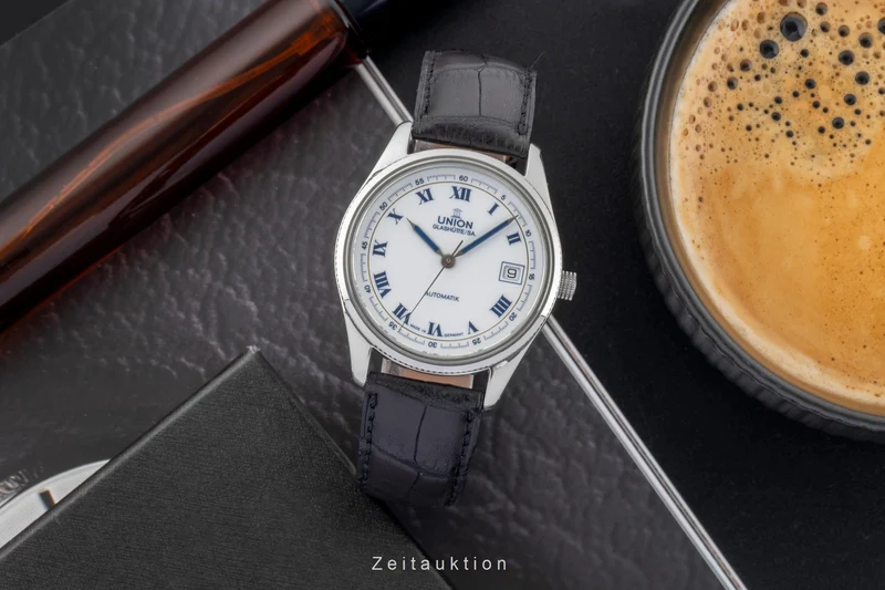 Union Glashütte Klassik steel automatic men's watch 26-11-05-04-10 [2603118]