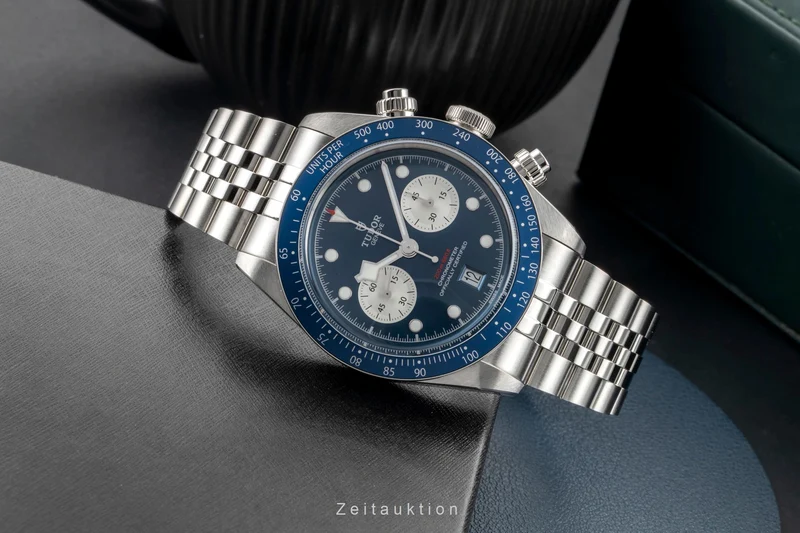 Tudor Black Bay chronograph steel automatic men's watch 79360B-0002 [2603793]