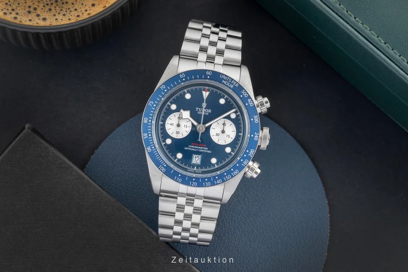 Tudor Black Bay chronograph steel automatic men's watch 79360B-0002 [2603793]