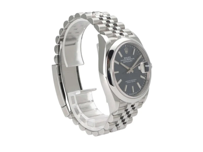 Rolex Datejust 36 Oystersteel 126200 Blau Jubile-Band