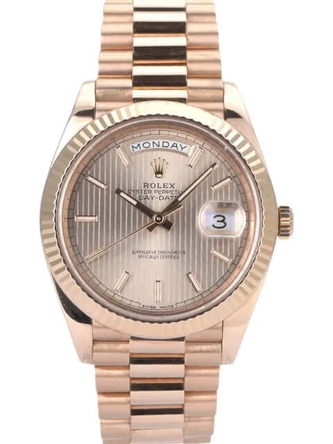 Rolex Day-Date 40 Everose-Gold 228235 Sundust