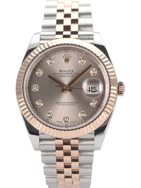 Rolex Datejust 41 126331 Sundust Diamant Jubile-Band