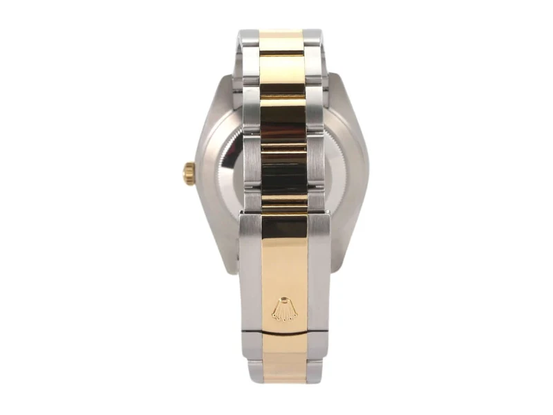Rolex Datejust 41 Edelstahl Gelbgold 126303 Schwarz