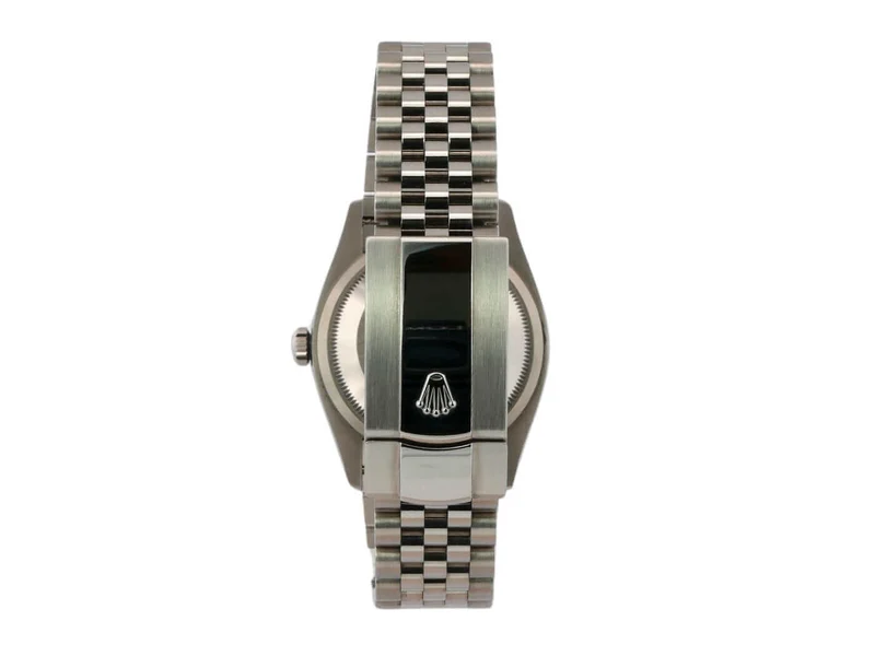 Rolex Datejust 36 Oystersteel Weißgold 126234 Diamant Blau Jubile-Band