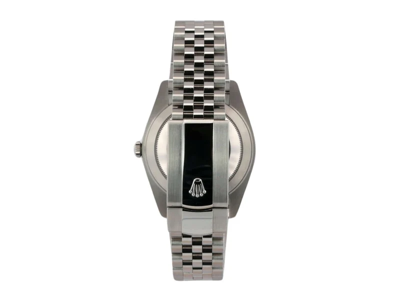 Rolex Datejust 41 Edelstahl 126300 Schwarz Jubile-Band