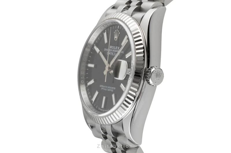 Rolex Datejust steel / white gold automatic men's watch 126234 [2603818]
