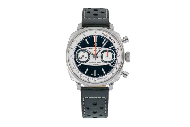 Breitling Top Time chronograph steel automatic men's watch AB0177 Limited [2603567]