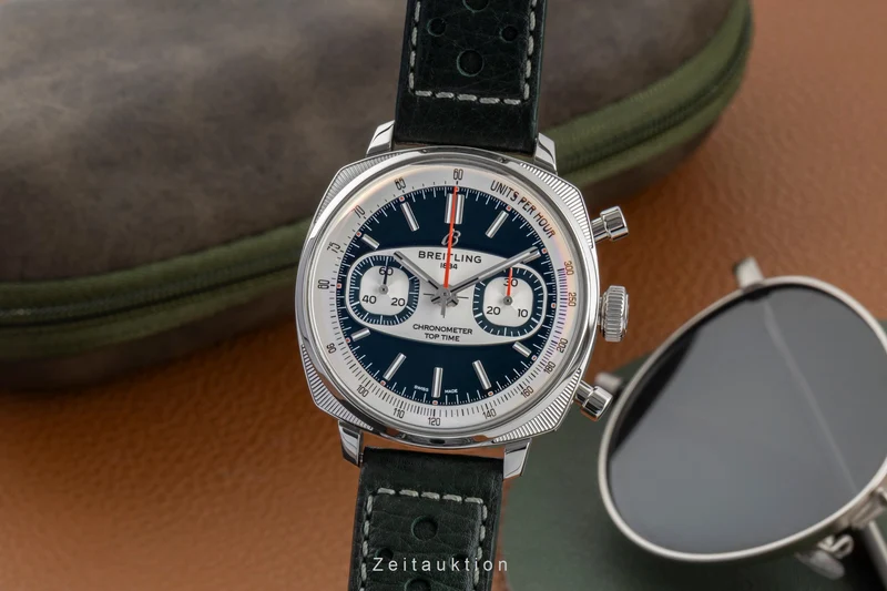 Breitling Top Time chronograph steel automatic men's watch AB0177 Limited [2603567]
