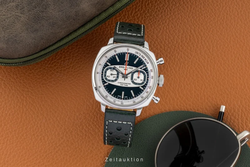 Breitling Top Time chronograph steel automatic men's watch AB0177 Limited [2603567]