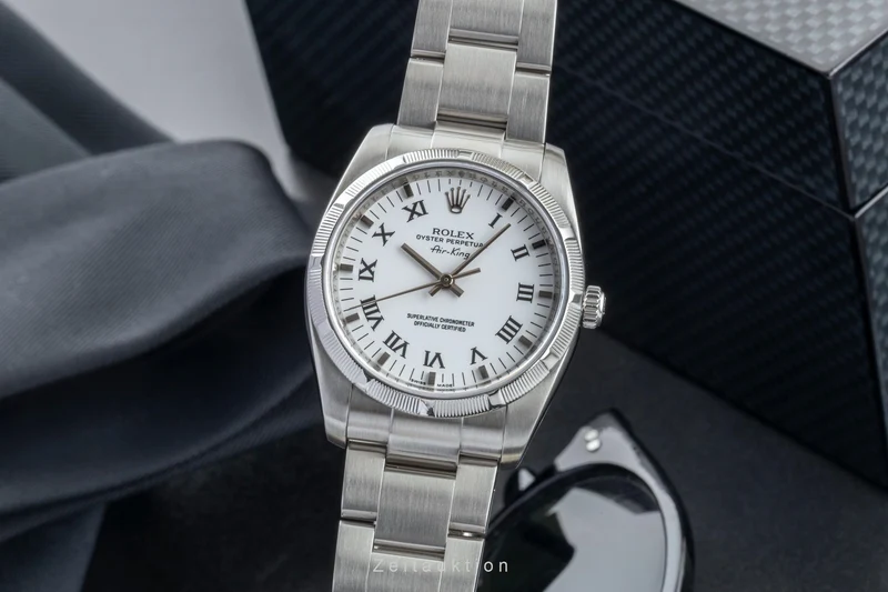 Rolex Air King steel automatic men's watch 114210 [2603470]
