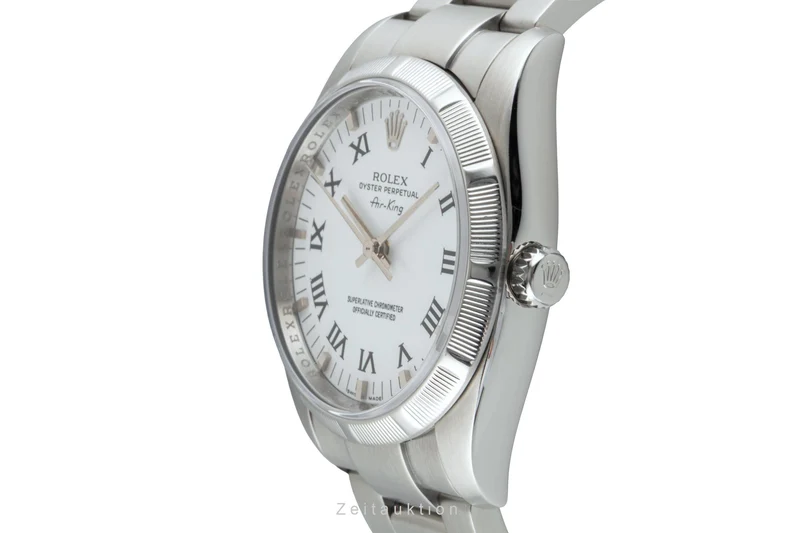 Rolex Air King steel automatic men's watch 114210 [2603470]