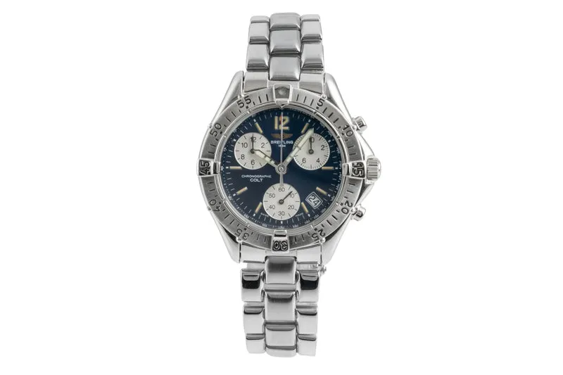 Breitling Colt Chronograph chronograph steel quartz men's watch A53035 [2603478]