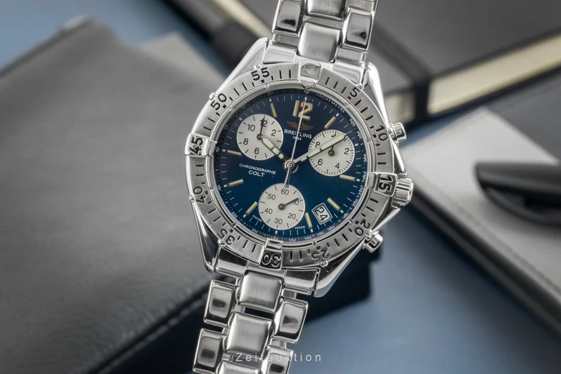 Breitling Colt Chronograph chronograph steel quartz men's watch A53035 [2603478]