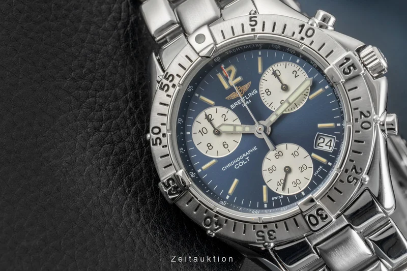 Breitling Colt Chronograph chronograph steel quartz men's watch A53035 [2603478]
