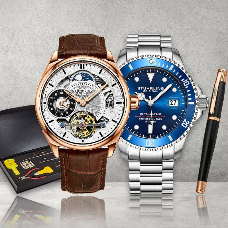 Stührling Ocean Depth + City Lights Executive Duo