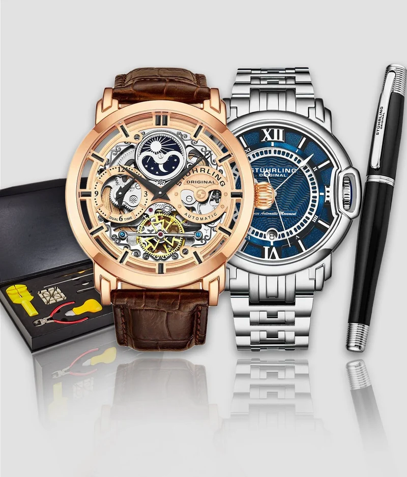 Anatol 371.03 and Sion 1001.02, Signature Pen, and Watch Tool Kit