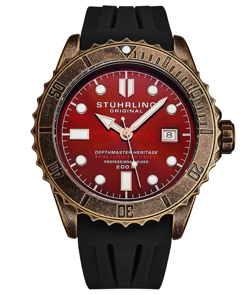 Stührling Swiss Automatic Depthmaster Heritage 1003 44MM Diver
