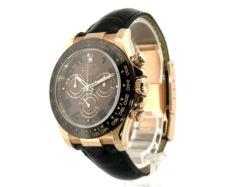 Rolex Daytona 116515LN Everose-Gold - Leder Zifferblatt Choco