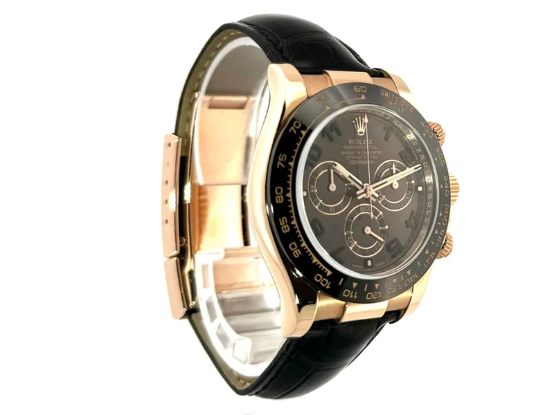 Rolex Daytona 116515LN Everose-Gold - Leder Zifferblatt Choco