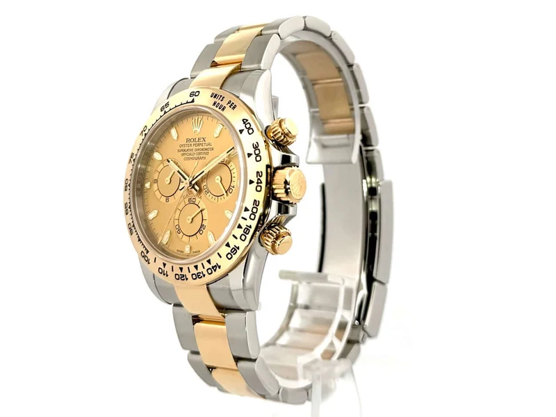 Rolex Daytona Edelstahl Gelbgold 116503 Champagner