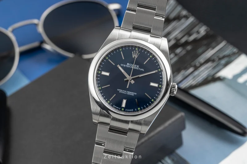 Rolex Oyster Perpetual steel automatic men's watch 114300 [2603733]