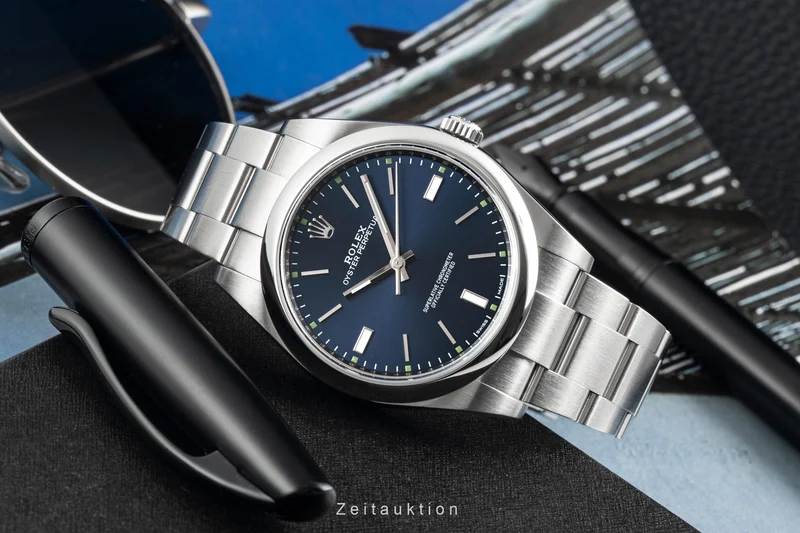 Rolex Oyster Perpetual steel automatic men's watch 114300 [2603733]