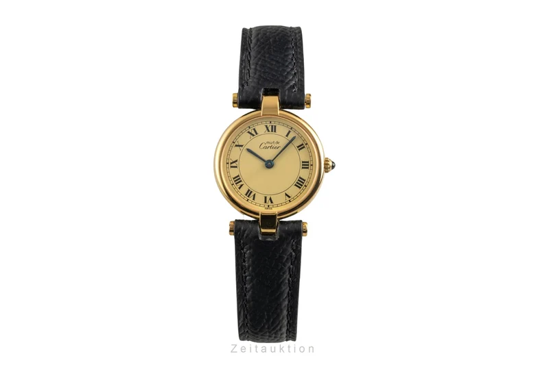 Cartier Vermeil silver-gilt quartz women's watch [2600498]