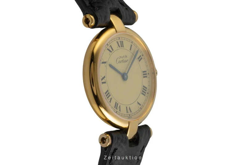Cartier Vermeil silver-gilt quartz women's watch [2600498]