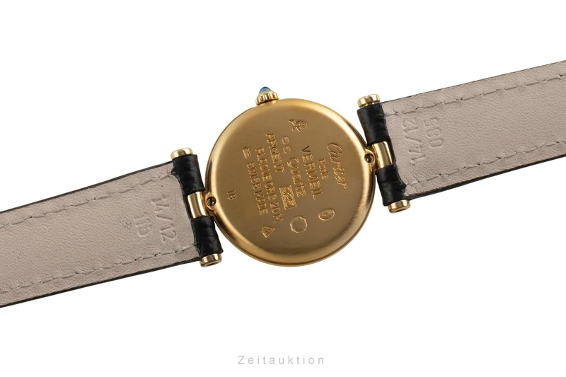 Cartier Vermeil silver-gilt quartz women's watch [2600498]