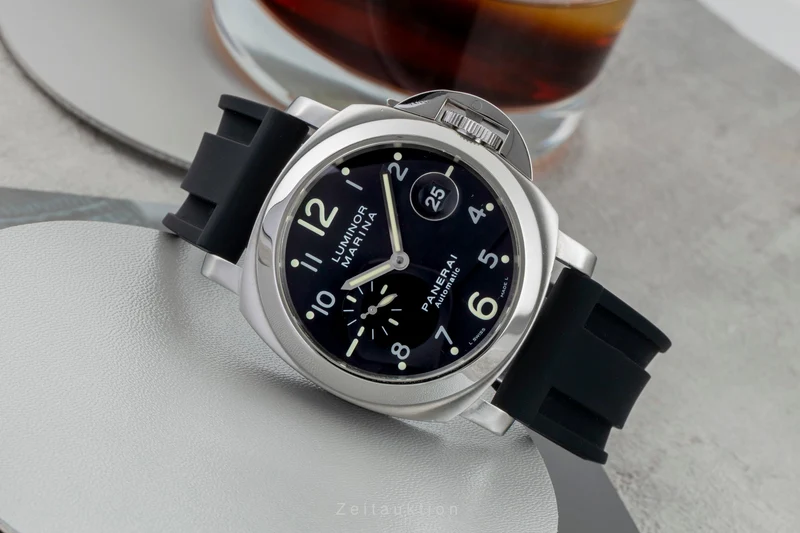 Panerai Luminor Marina steel automatic men's watch PAM00164 LP: 8900EUR [2602889]