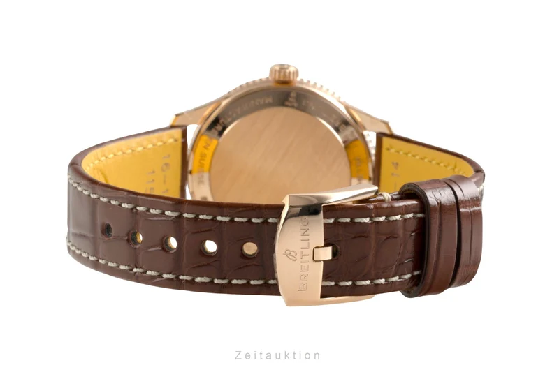 Breitling Navitimer 18 ct red gold quartz women's watch R77320E61A1P1 LP: 11200EUR [2603732]