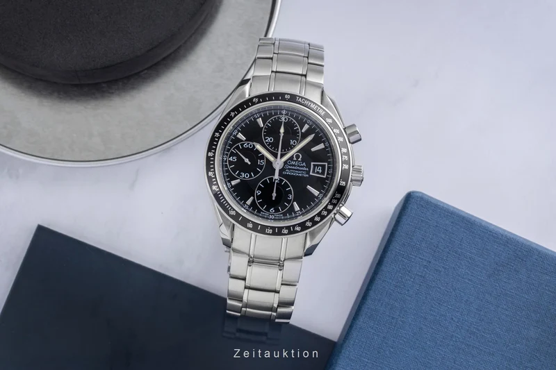 Omega Speedmaster chronograph steel automatic men's watch 3210.50.00 [2603372]