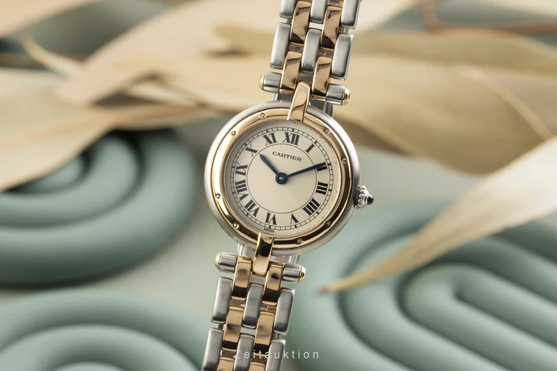 Cartier Panthere steel / gold quartz women's watch 1057920 [2602948]