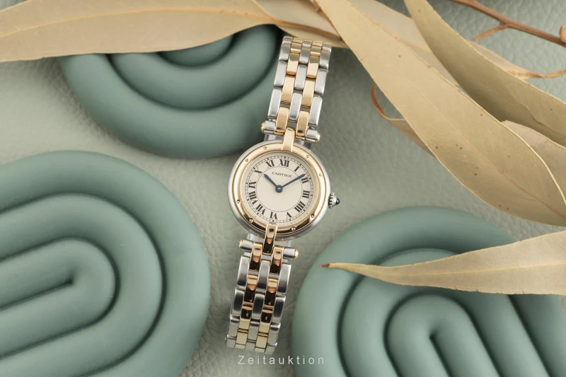 Cartier Panthere steel / gold quartz women's watch 1057920 [2602948]