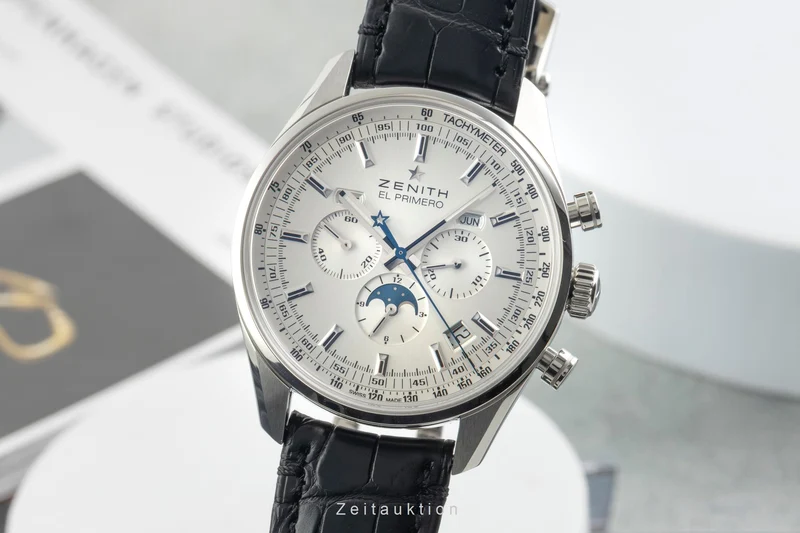 Zenith El Primero chronograph steel automatic men's watch 03.2091.410/01.C494 [2603217]