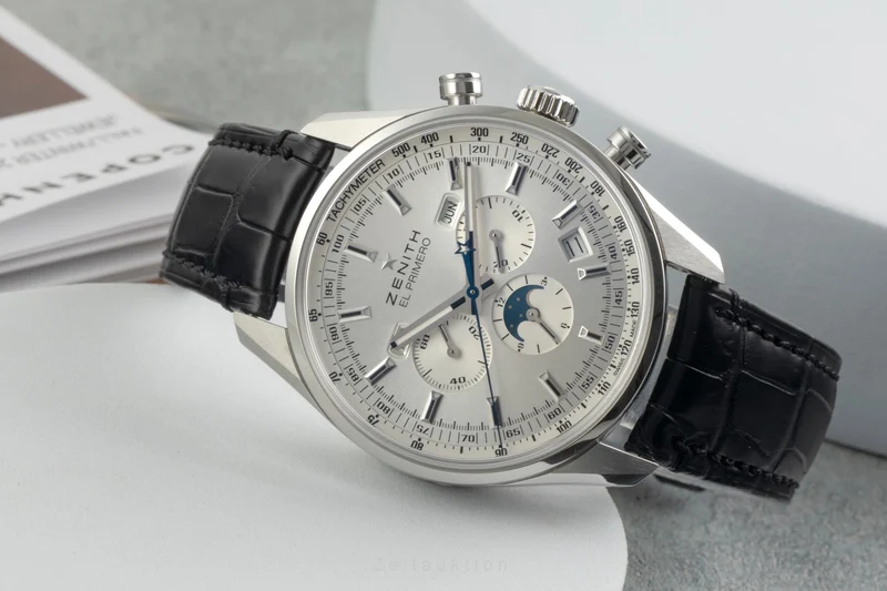 Zenith El Primero chronograph steel automatic men's watch 03.2091.410/01.C494 [2603217]