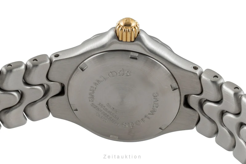 Ebel Sportwave steel / gold quartz women's watch E6012521N1058 [2603174]