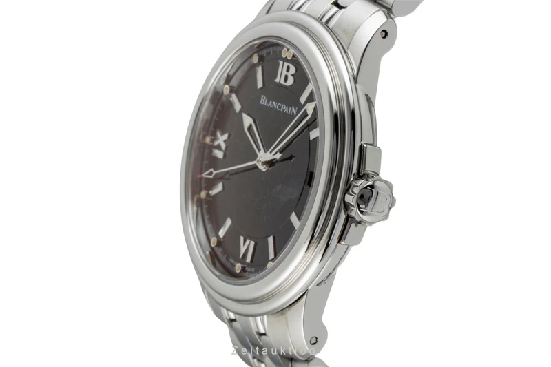 Blancpain Leman steel automatic men's watch 2100-1130-53 [2603023]