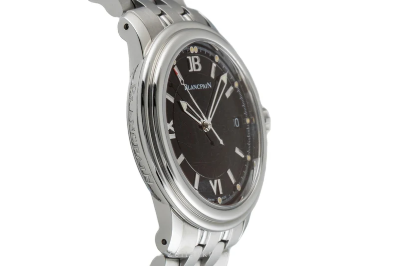 Blancpain Leman steel automatic men's watch 2100-1130-53 [2603023]