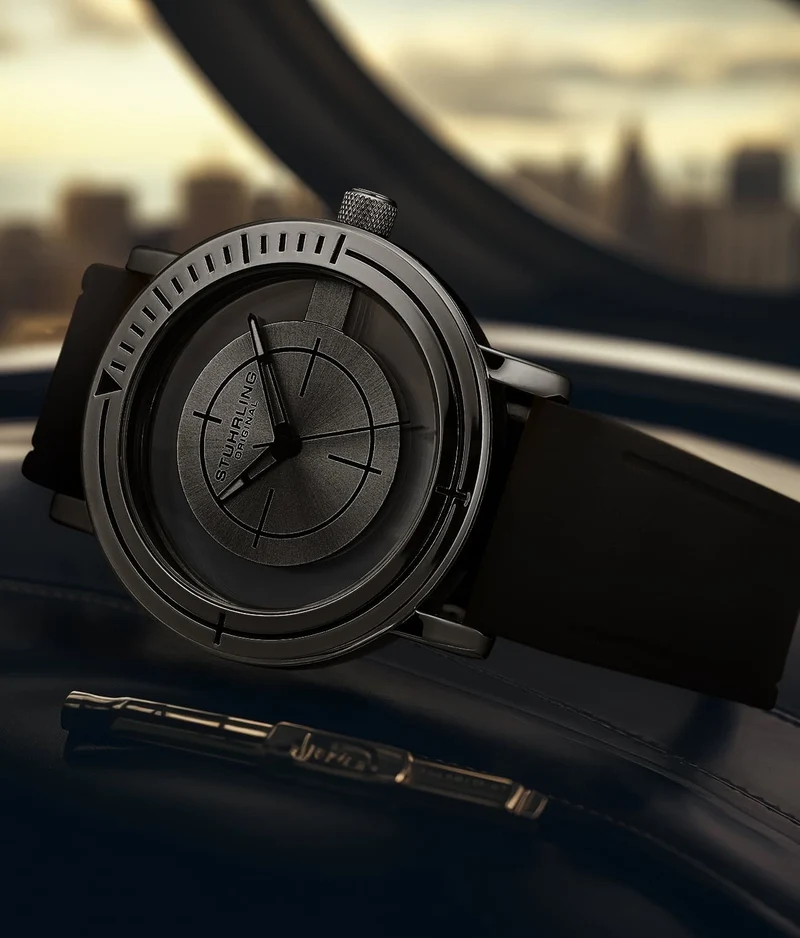 Stührling Sniper 3915 Quartz 42mm Classic Aviator