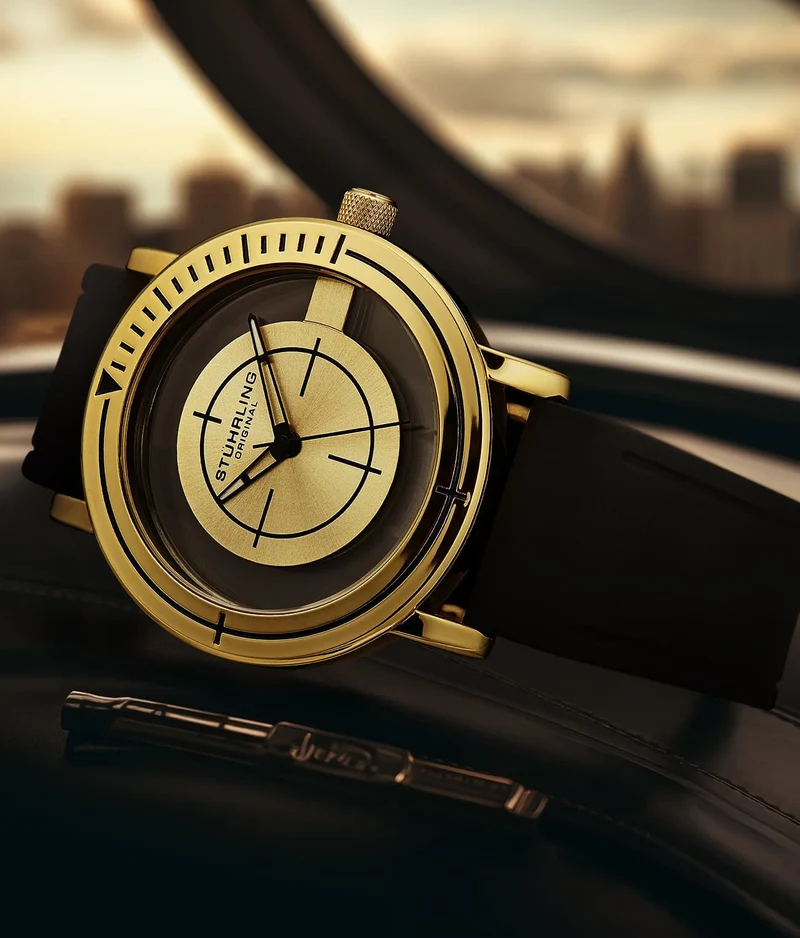 Stührling Sniper 3915 Quartz 42mm Classic Aviator