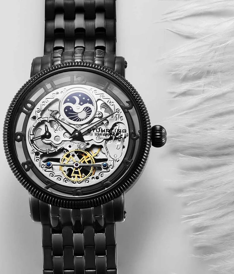 Stührling Special Reserve 3923 Automatic 48mm Skeleton