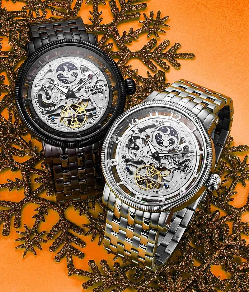 Stührling Special Reserve 3923 Automatic 48mm Skeleton