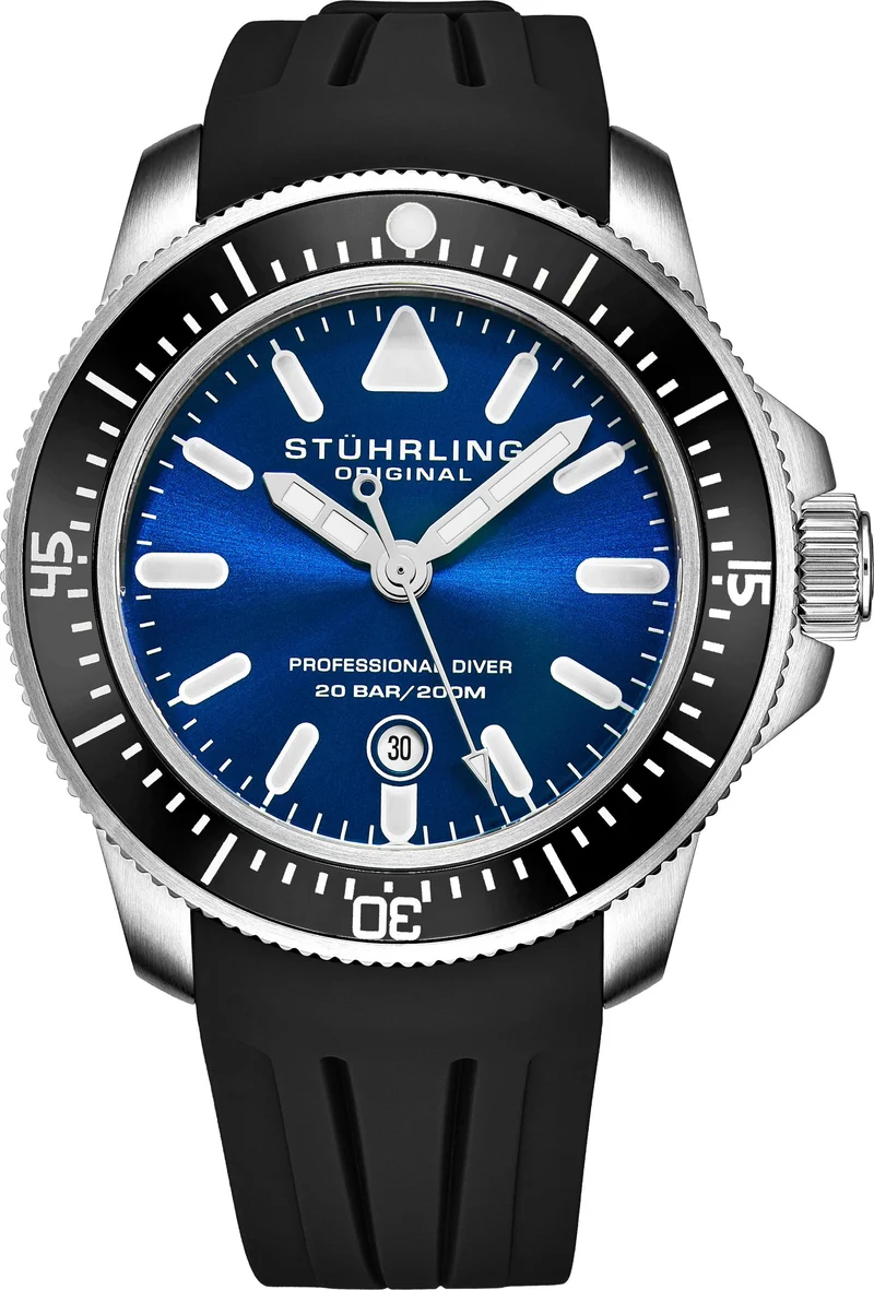 Stührling Maritimer 935.02, Aviator 3916.3, Signature Pen, and Watch Tool Kit