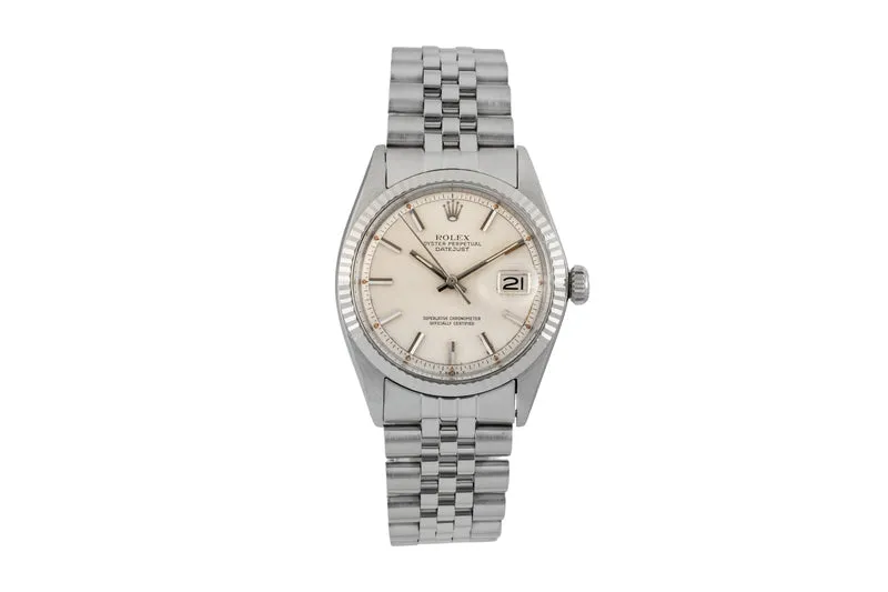 Rolex Datejust steel / white gold automatic men's watch 1601 Vintage [2603102]