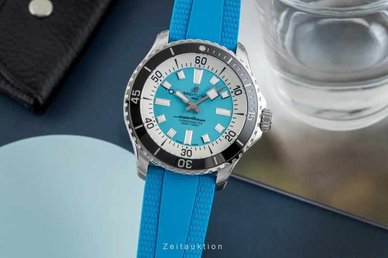 Breitling Superocean steel automatic men's watch A17376211L2S2 LP: 5550EUR [2603713]
