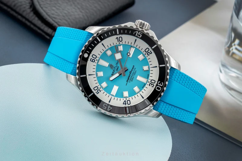 Breitling Superocean steel automatic men's watch A17376211L2S2 LP: 5550EUR [2603713]