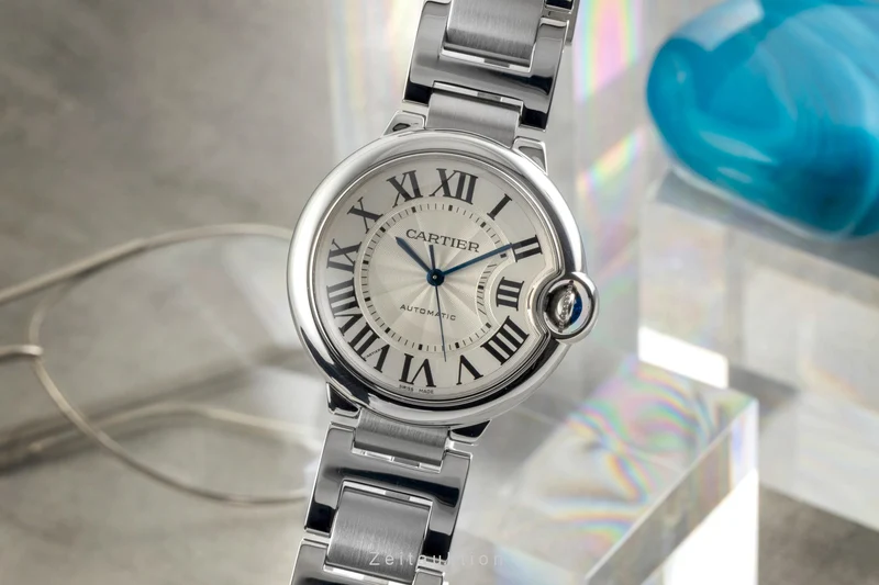 Cartier Ballon Bleu de Cartier steel automatic men's watch W6920046 [2603539]