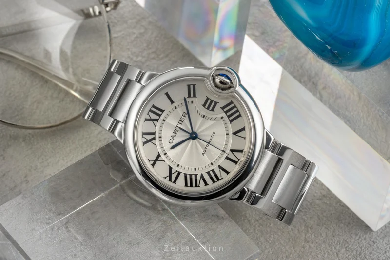 Cartier Ballon Bleu de Cartier steel automatic men's watch W6920046 [2603539]